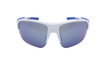 Changeup Dual Sunglasses "Gray Mirror - Shiny White / Royal Blue" S8650129 040
