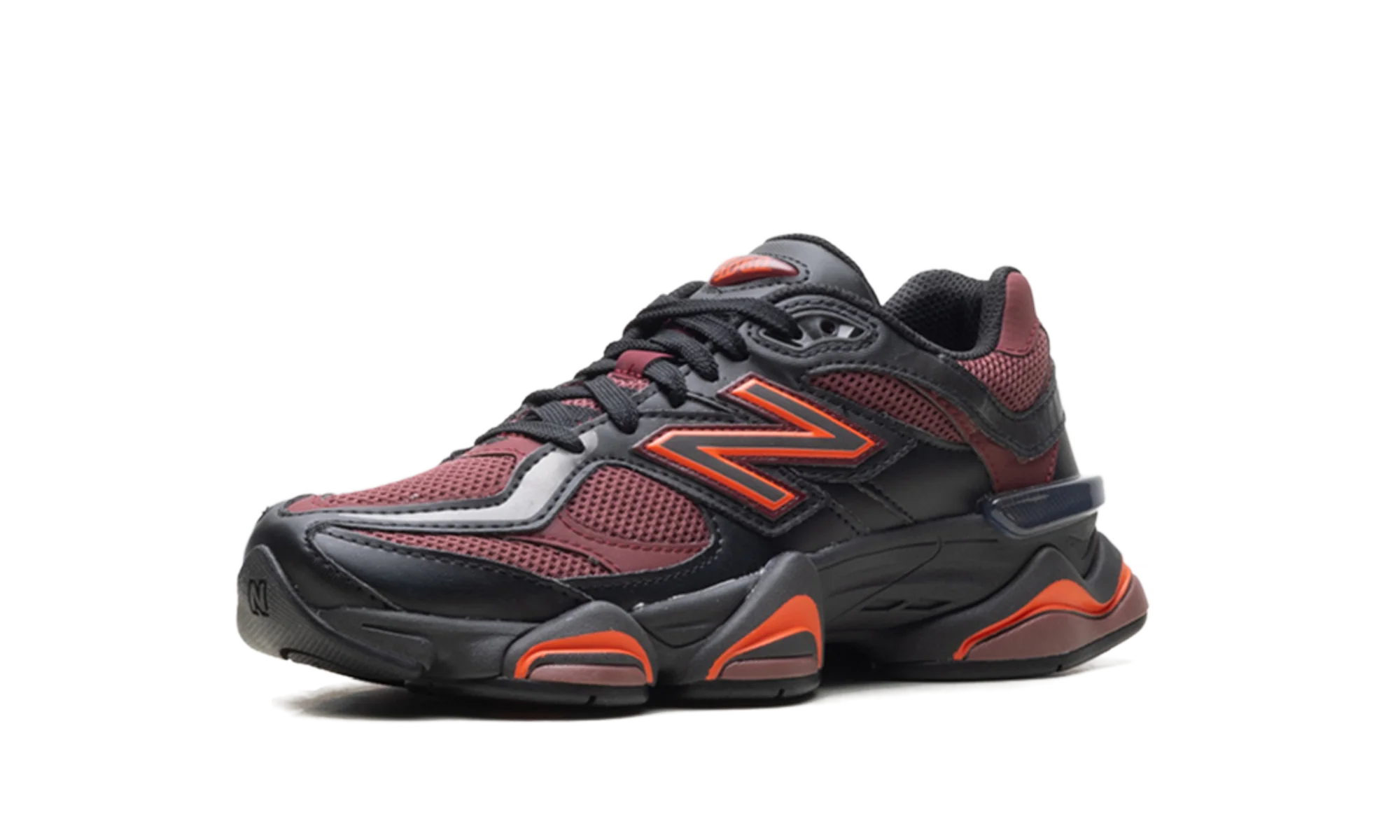 9060 "Black / Washed Burgundy" U9060BLA
