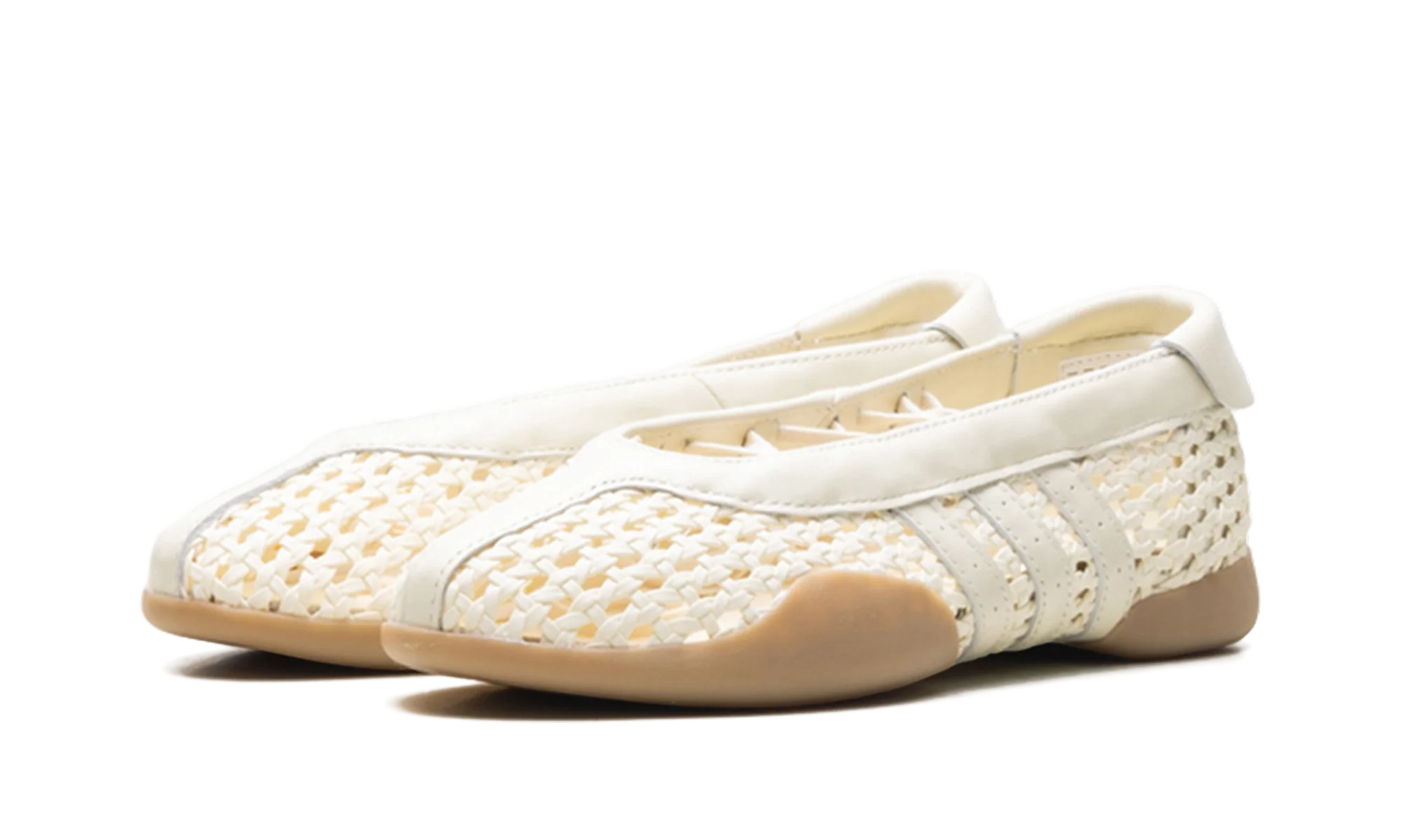 Taekwondo Mei Ballet WMNS "Basketweave Cream White" KI3582