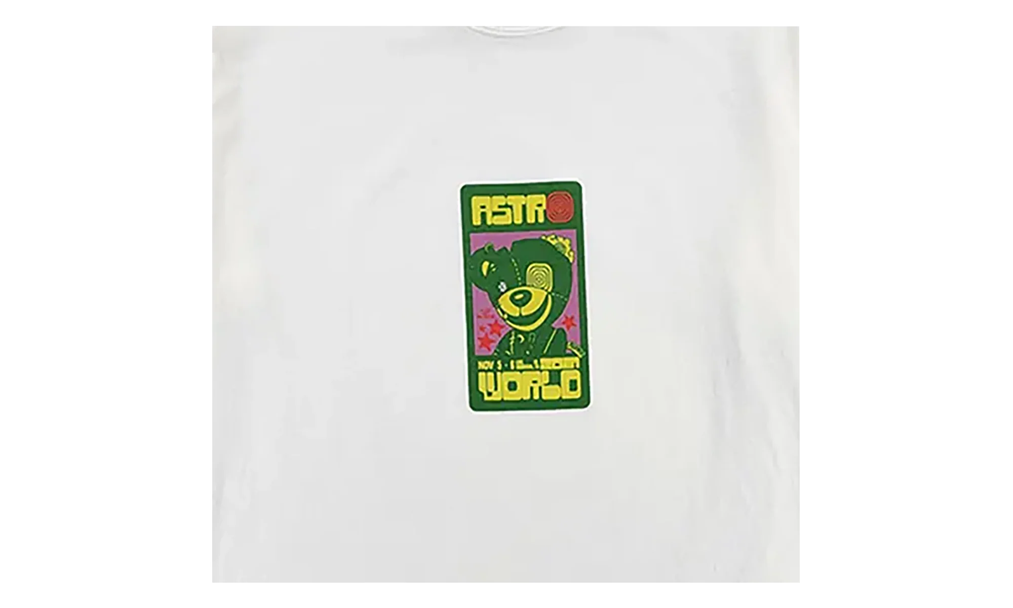 Cactus Jack Scare Bear Tee II "White" 1945 1FW210103SBTII WHIT