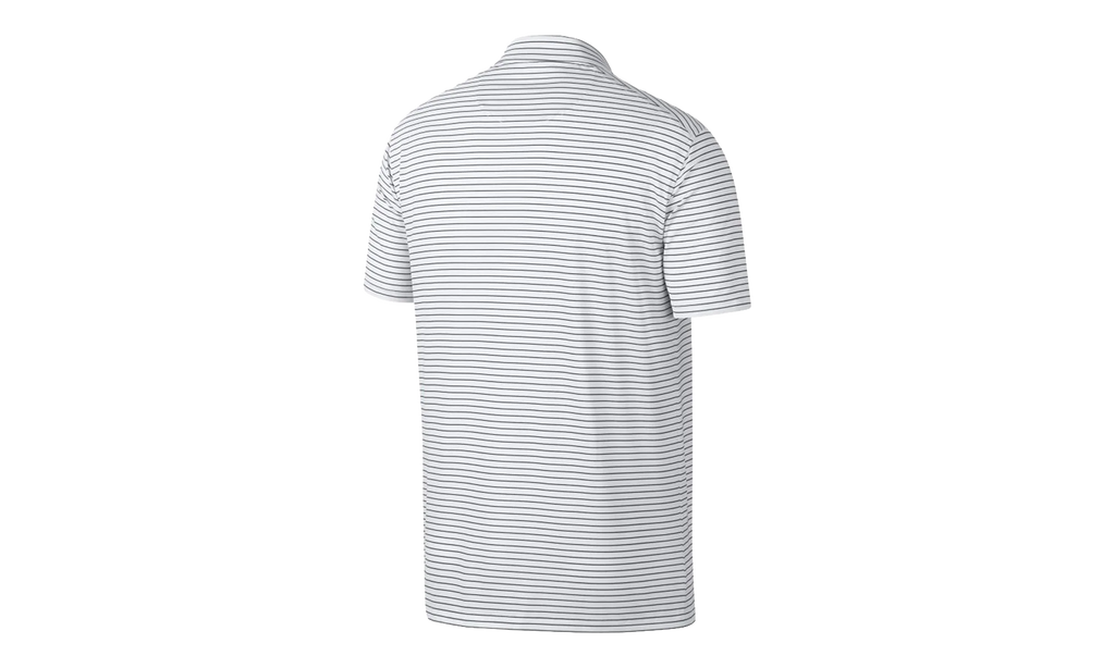 Dri-fit Striped Golf Polo Shirt "White / Black" AJ5482 100