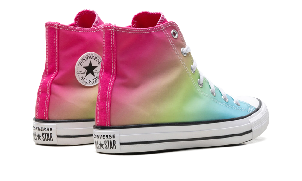 All Star Hi GS "Bright Ombre / Triple Cyan / Chaos Fuchsia" A07337F