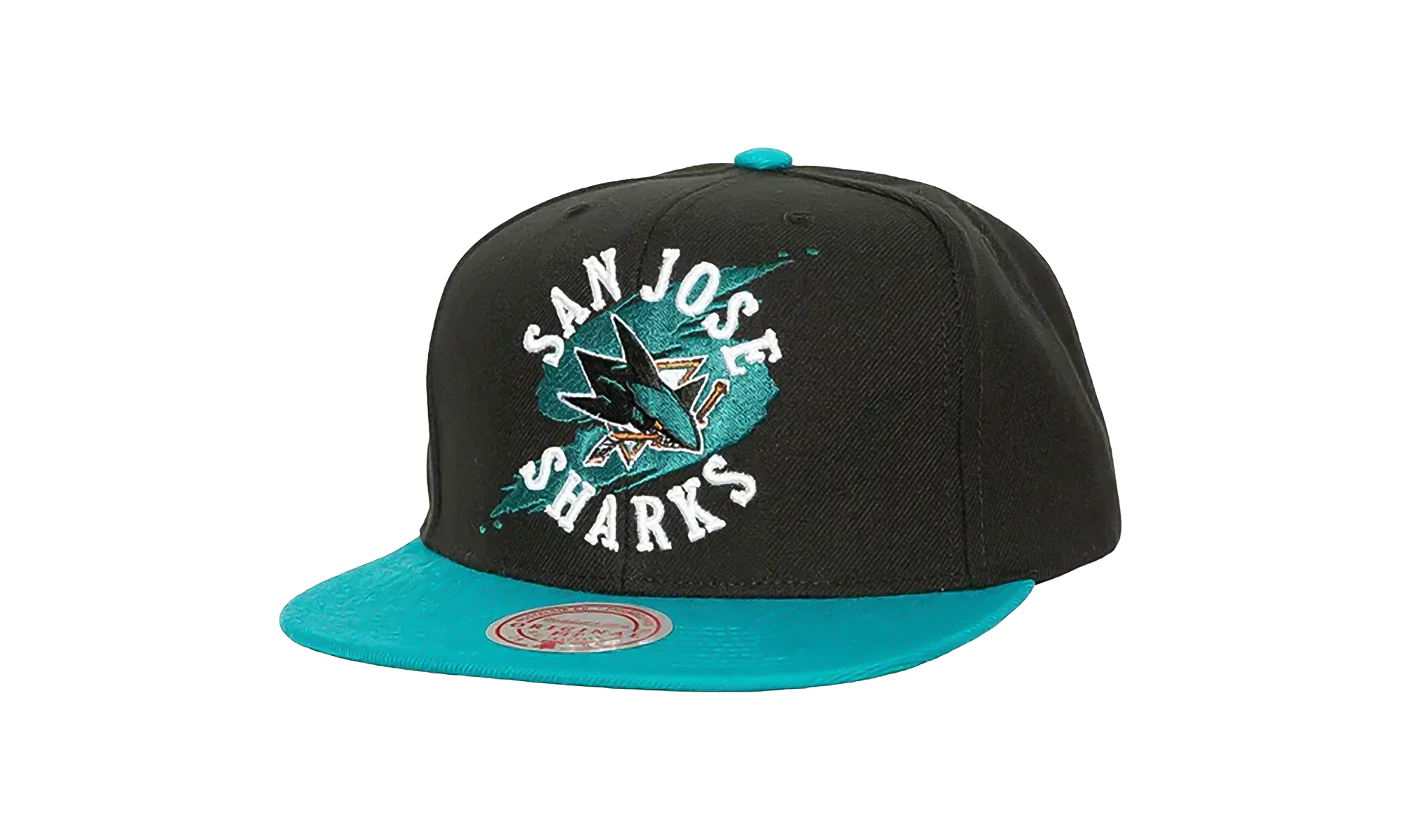 NHL Circle Splash Snapback Cap "San Jose Sharks - Black" HHSS7229 SJSYYPPPBLCK