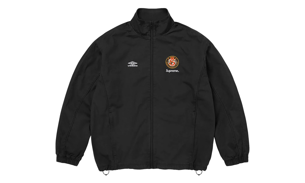 Umbro® Cotton Ripstop Track Jacket "SS26 - Black" SU27026