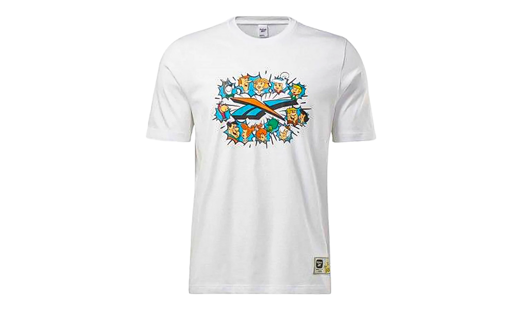 Flinstones Worlds Collide Tee "White" HE3341