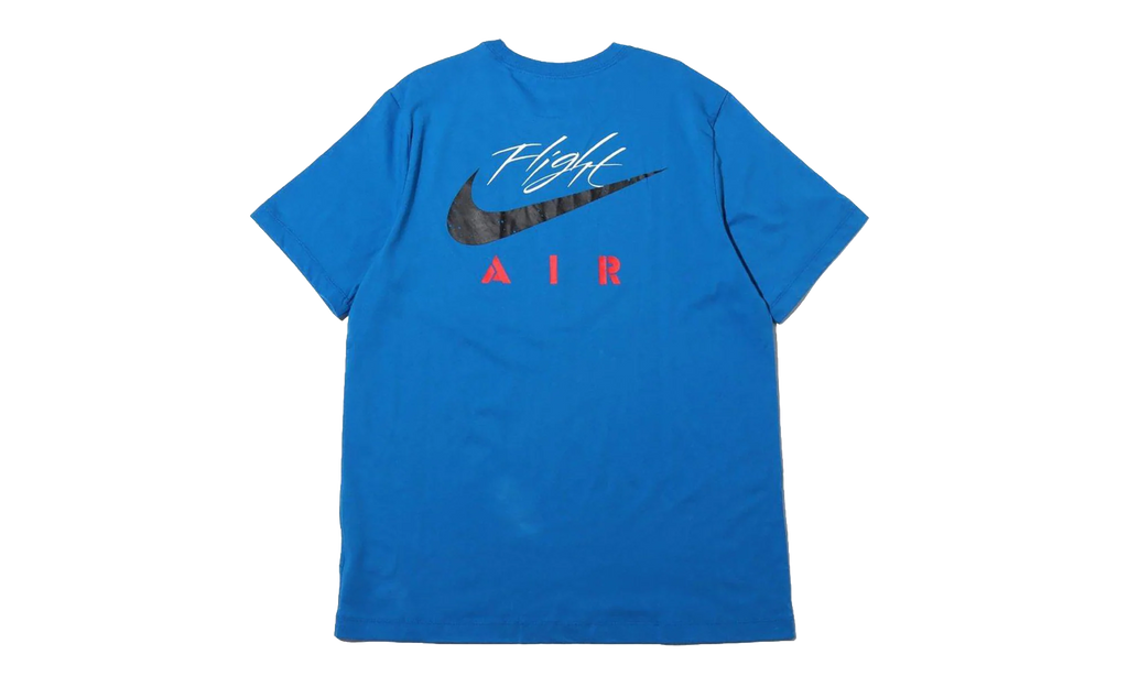 Air Jordan Legacy AJ4 Short Sleeve Tee "Blue" CQ8297 460