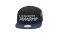 NBA Hardwood Classics Script 2.0 Snapback Cap "Golden State Warriors - Black" HHSS3282 GSWYYPPPBLCK