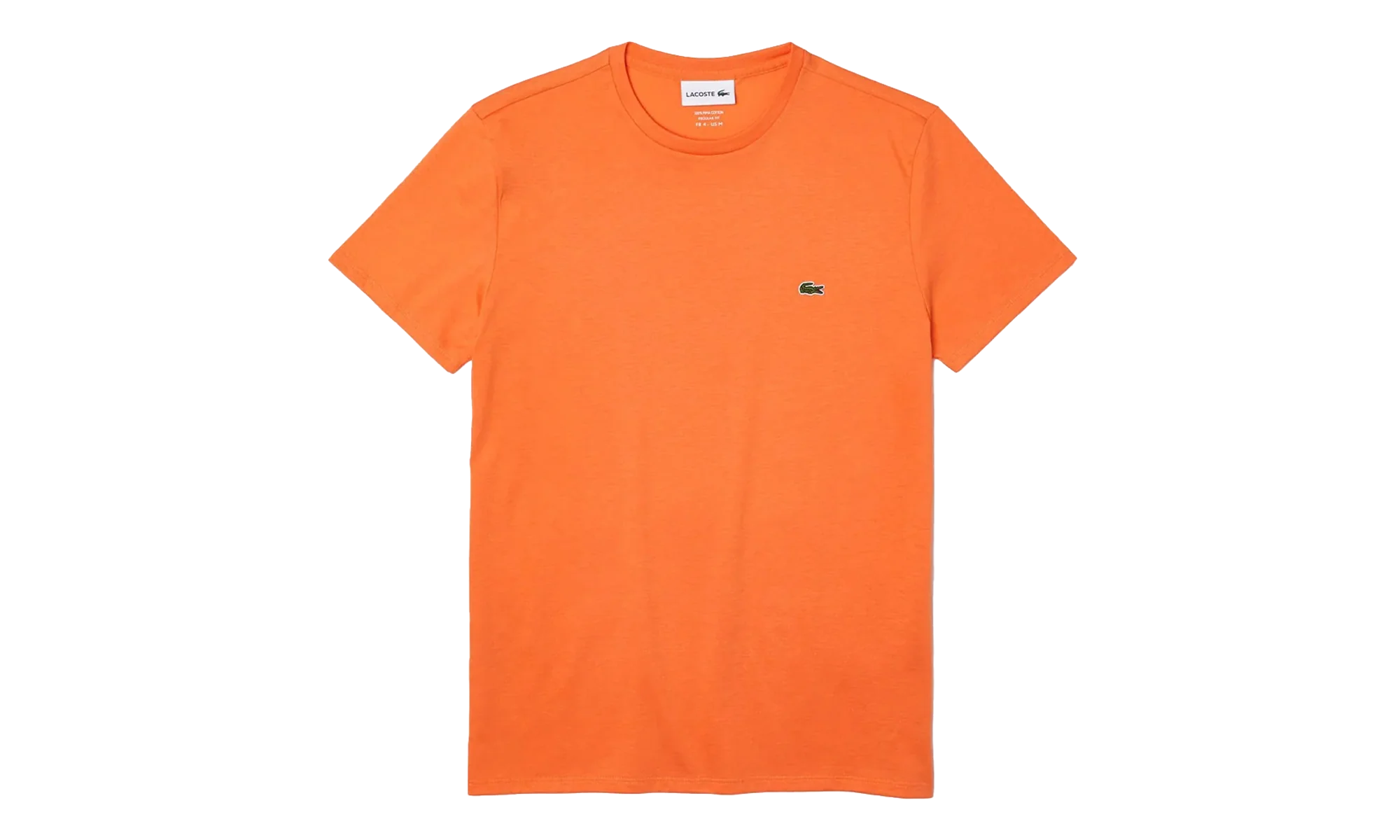 Crew Neck Pima Cotton Jersey T-shirt "Orange" TH6709 NPB