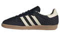 Samba OG WMNS "Basketweave Black Cream White" HQ9282