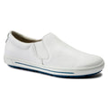 QO 400 Leather Safety Shoe in White