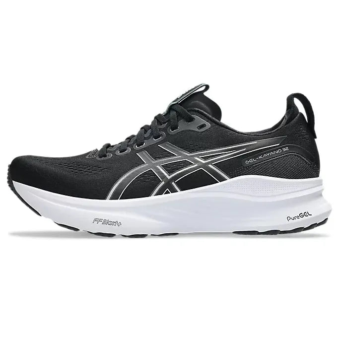 Men's Gel-Kayano 32 Running Shoes in Black White