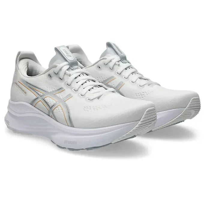 Women's Gel-Kayano 32 Running Shoes in White/Champagne