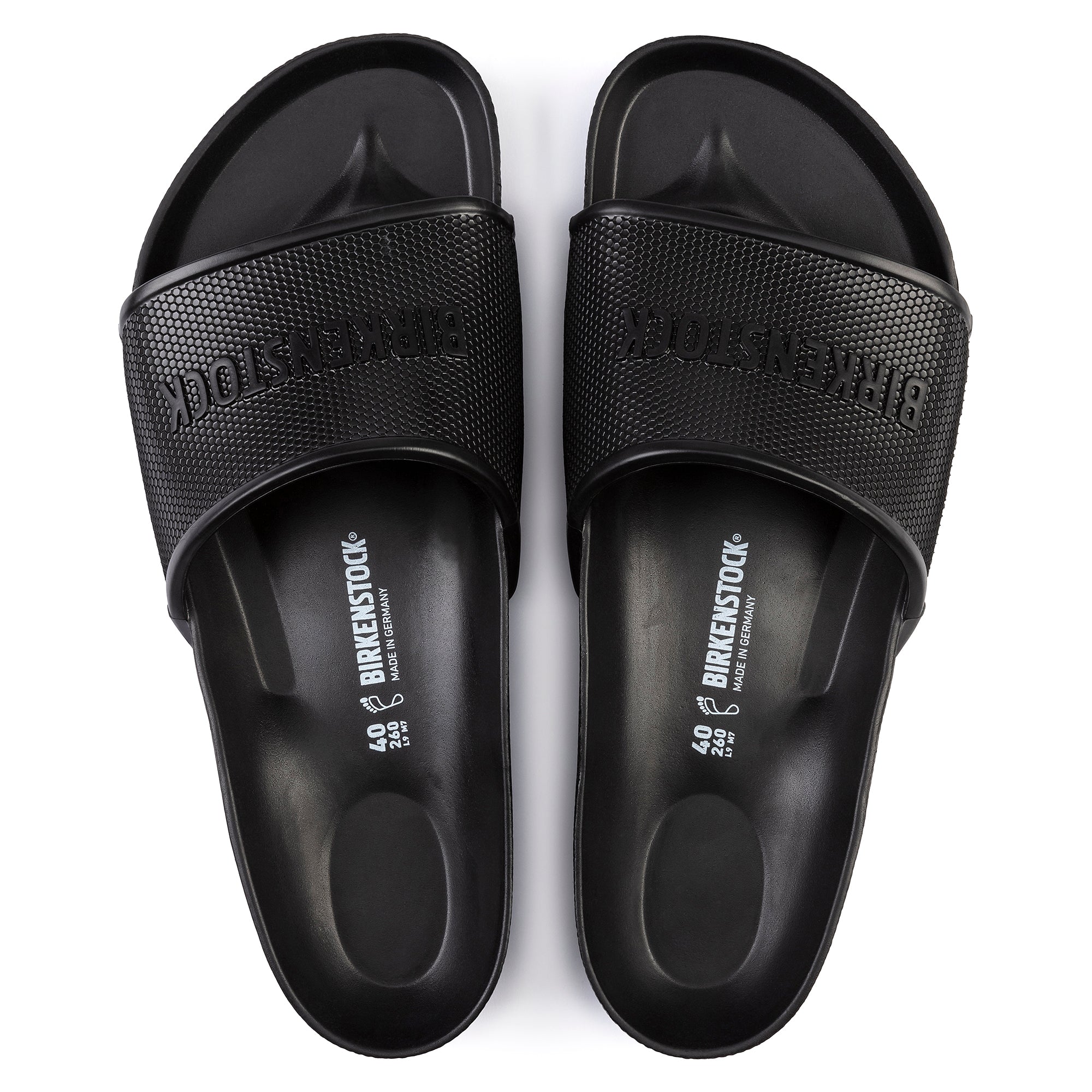 Barbados Eva Sandal in Black