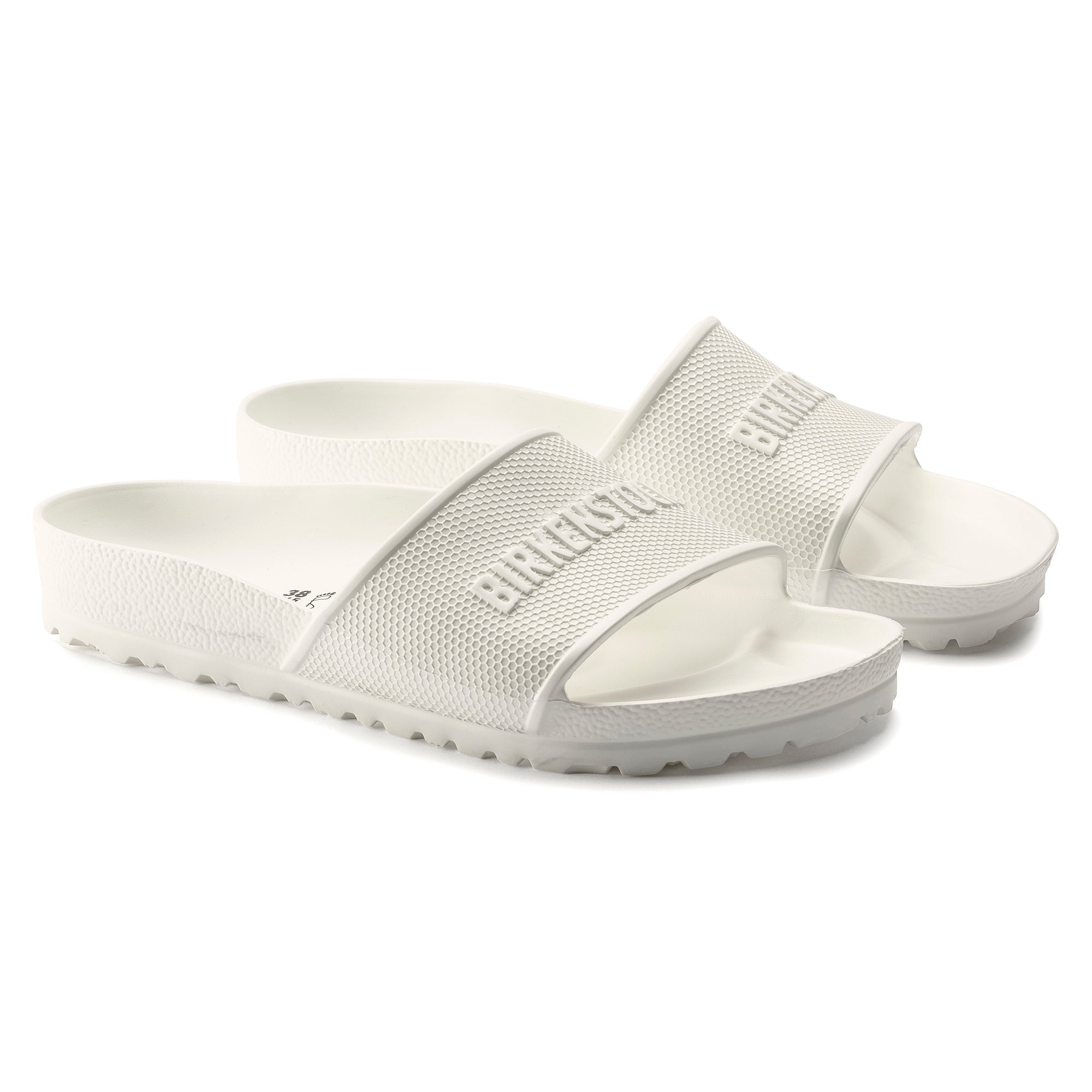Barbados Eva Sandal in White