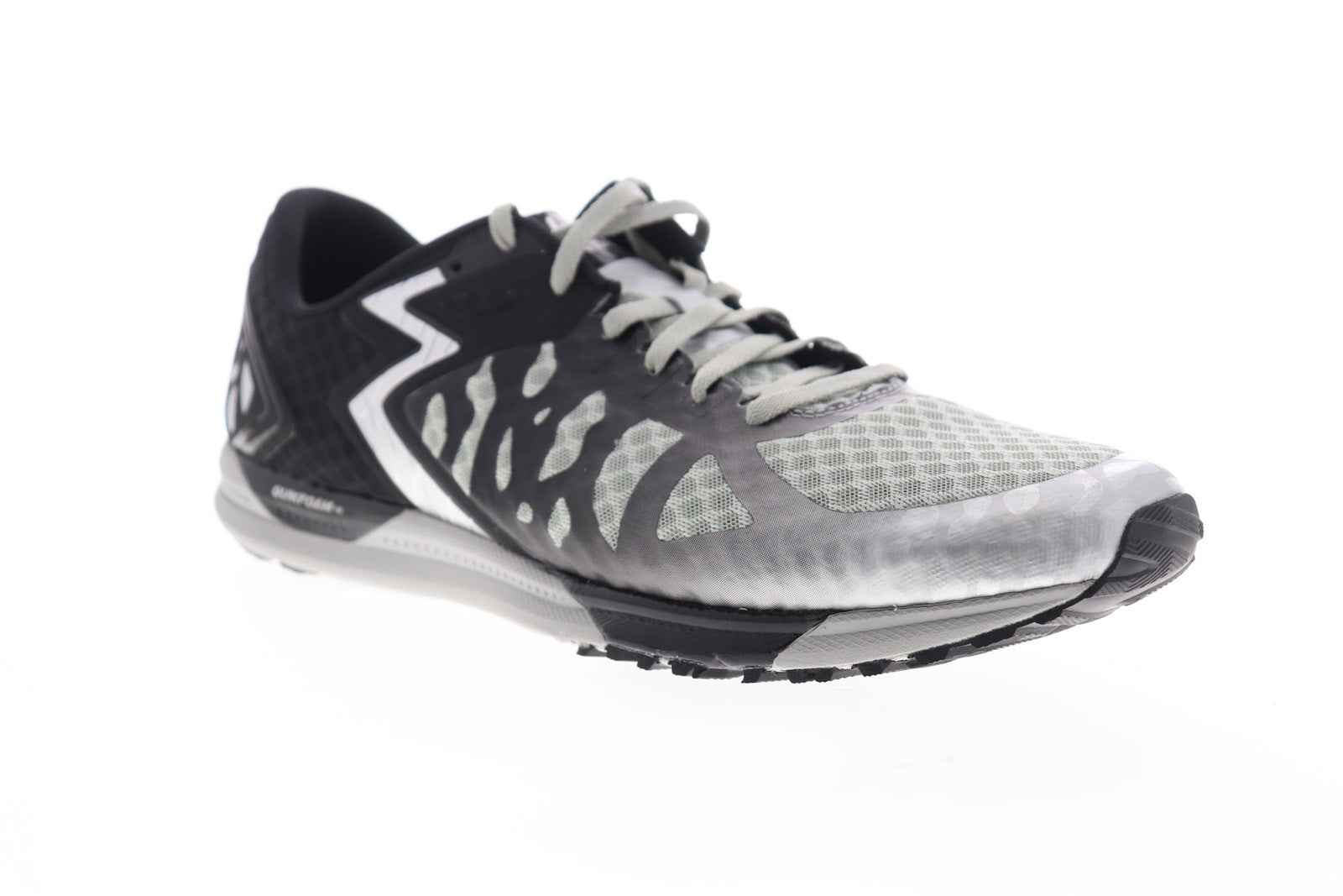 Chaser Mens Silver Gray Mesh Low Top Athletic Cross Training Shoes