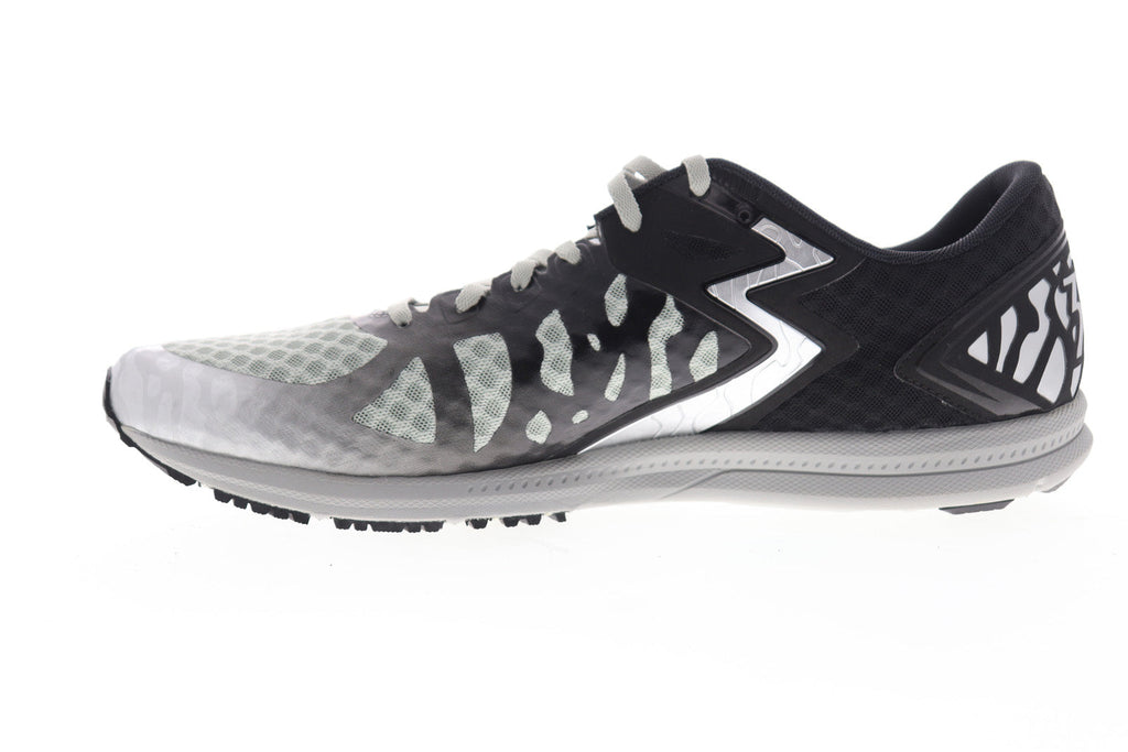 Chaser Mens Silver Gray Mesh Low Top Athletic Cross Training Shoes