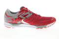 Bio Speed Mens Red Mesh Low Top Athletic Cross Training Shoes