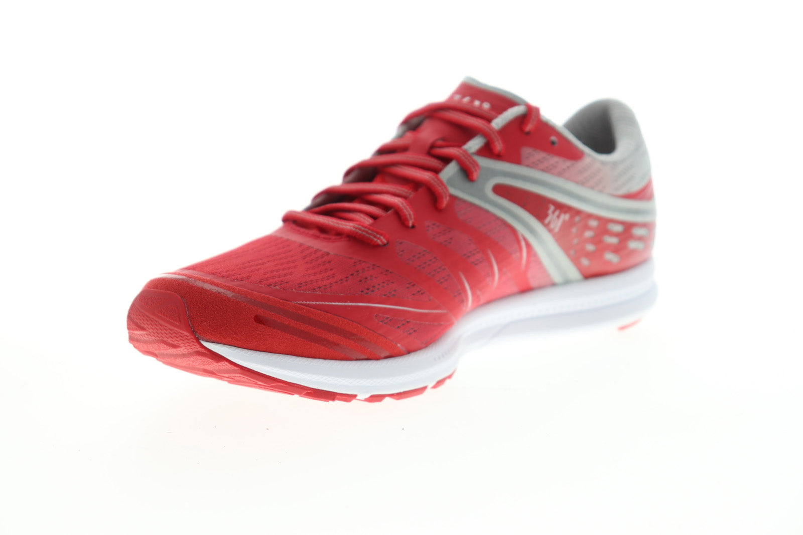 Bio Speed Mens Red Mesh Low Top Athletic Cross Training Shoes