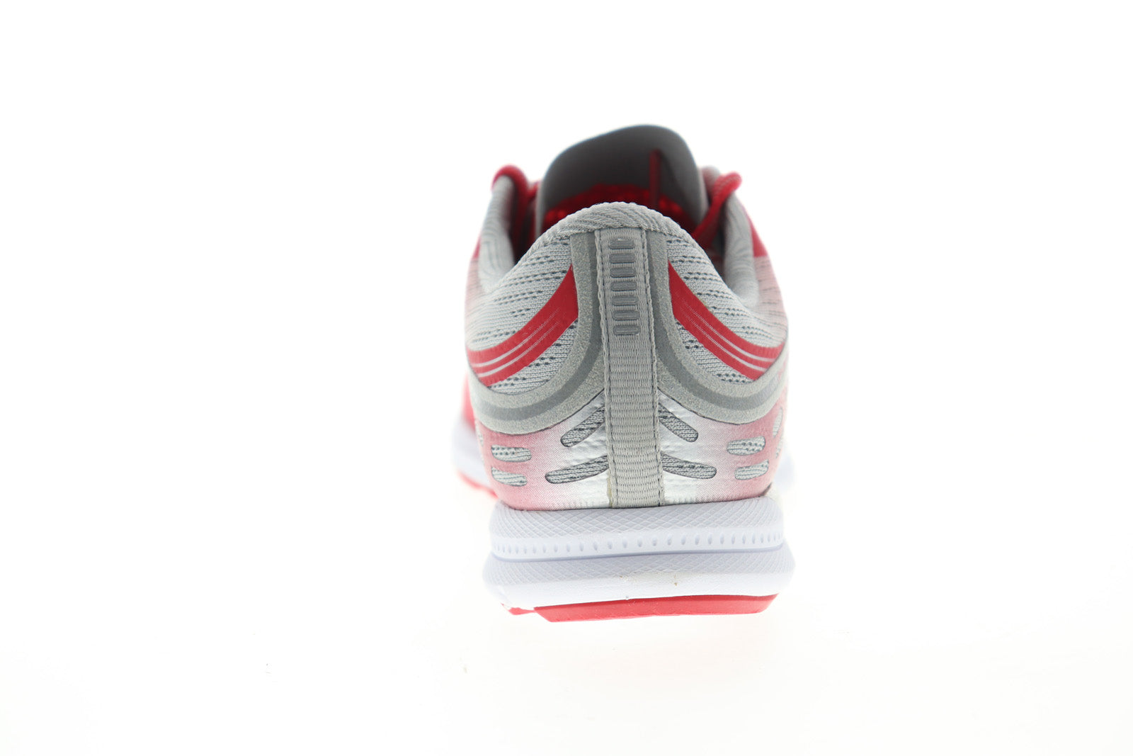 Bio Speed Mens Red Mesh Low Top Athletic Cross Training Shoes