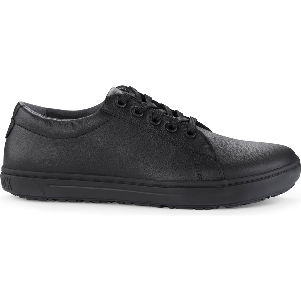 QO 500 Leather Safety Shoe in Black Leather