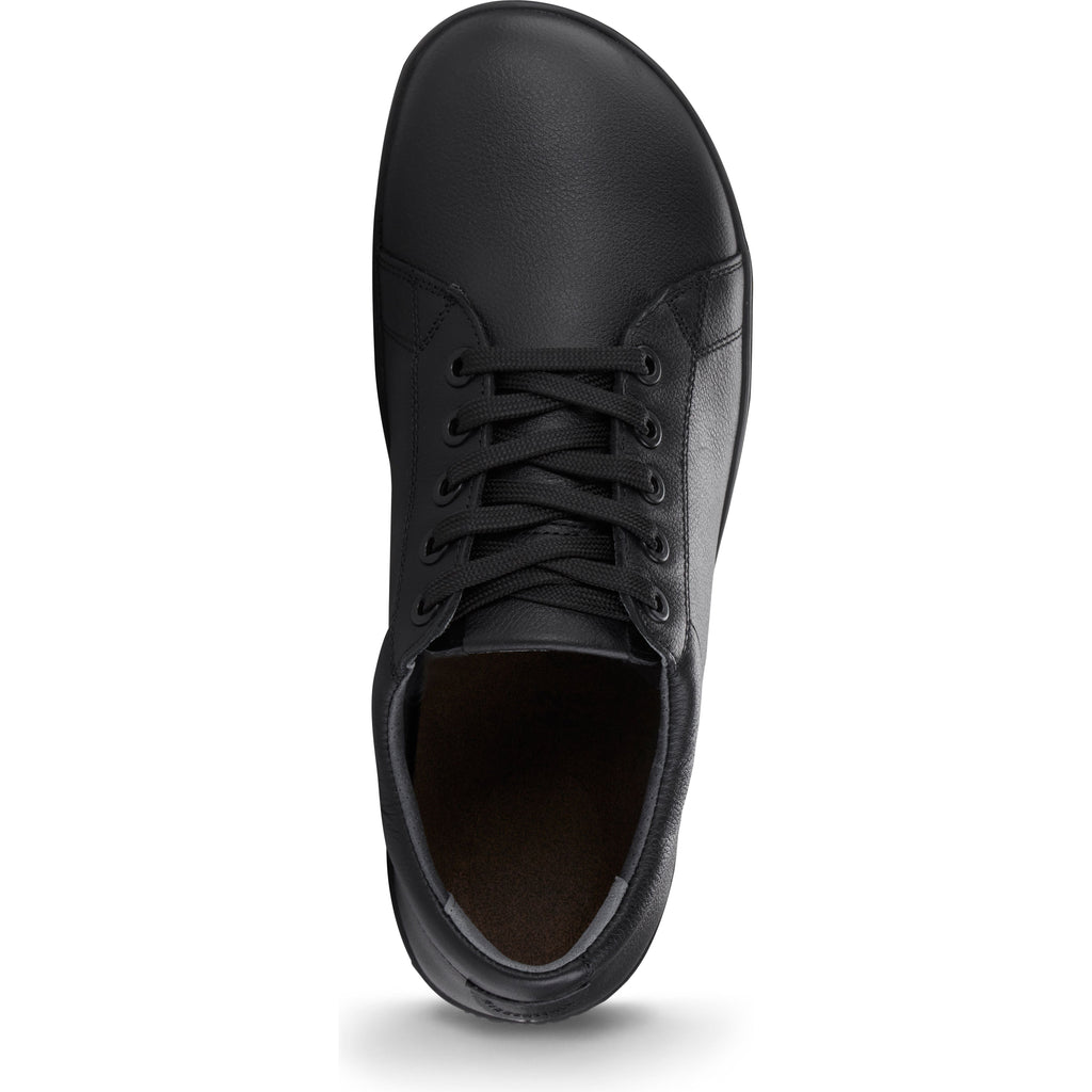 QO 500 Leather Safety Shoe in Black Leather
