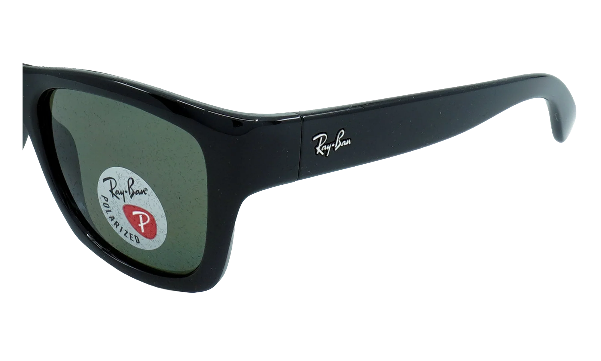 Wayfayer Polarized Sunglasses "Black" RB4194-601-9A_53