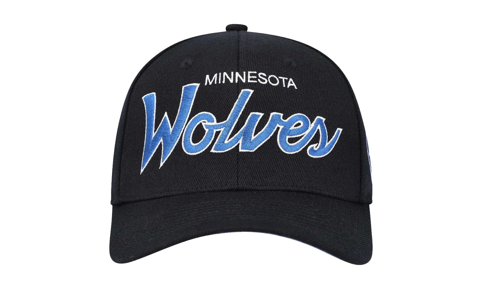 NBA Team Script 2.0 Stretch Snapback Cap "Minnesota Timberwolves - Black" HHSS3281 MTIYYPPPBLCK