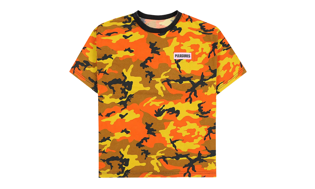 Sensation SS Camo Reversible Tee "Orange" P26SP024-ORG