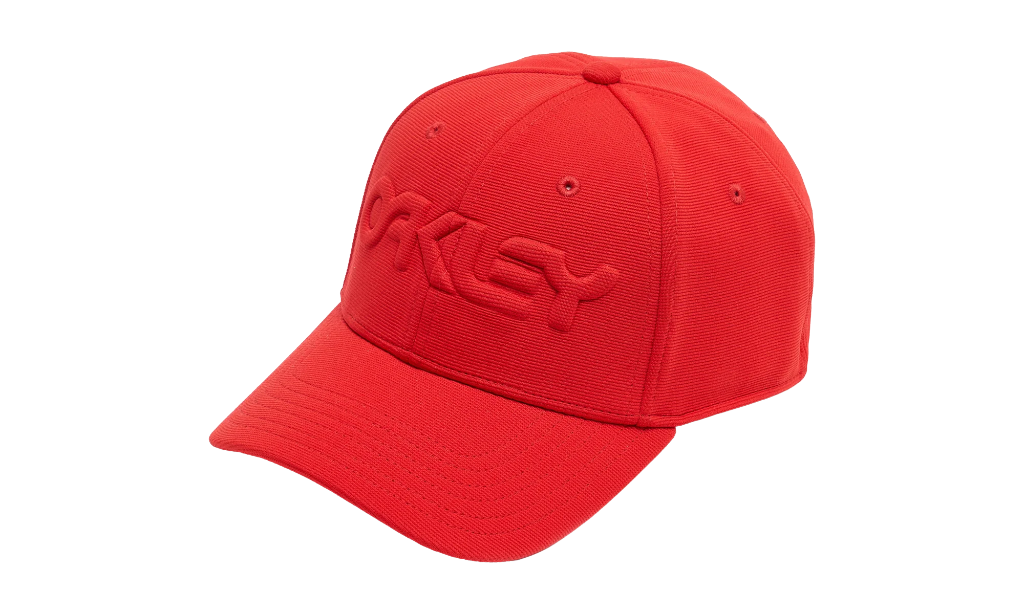 6-Panel Stretch Flex Hat Embossed "High Risk Red" 912208 43A