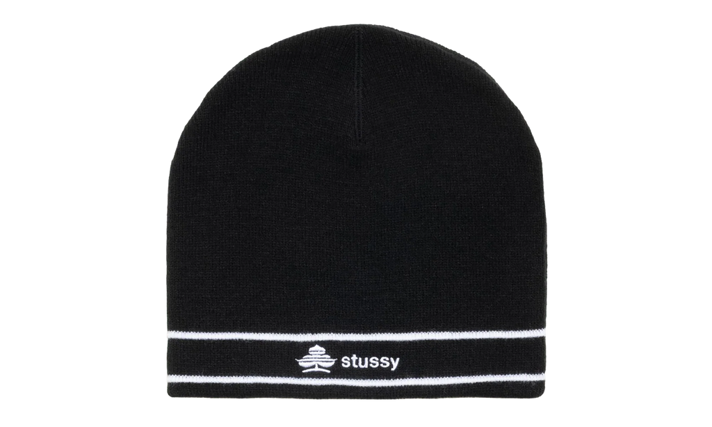 CLOVER SKULLCAP "Black" STUS403