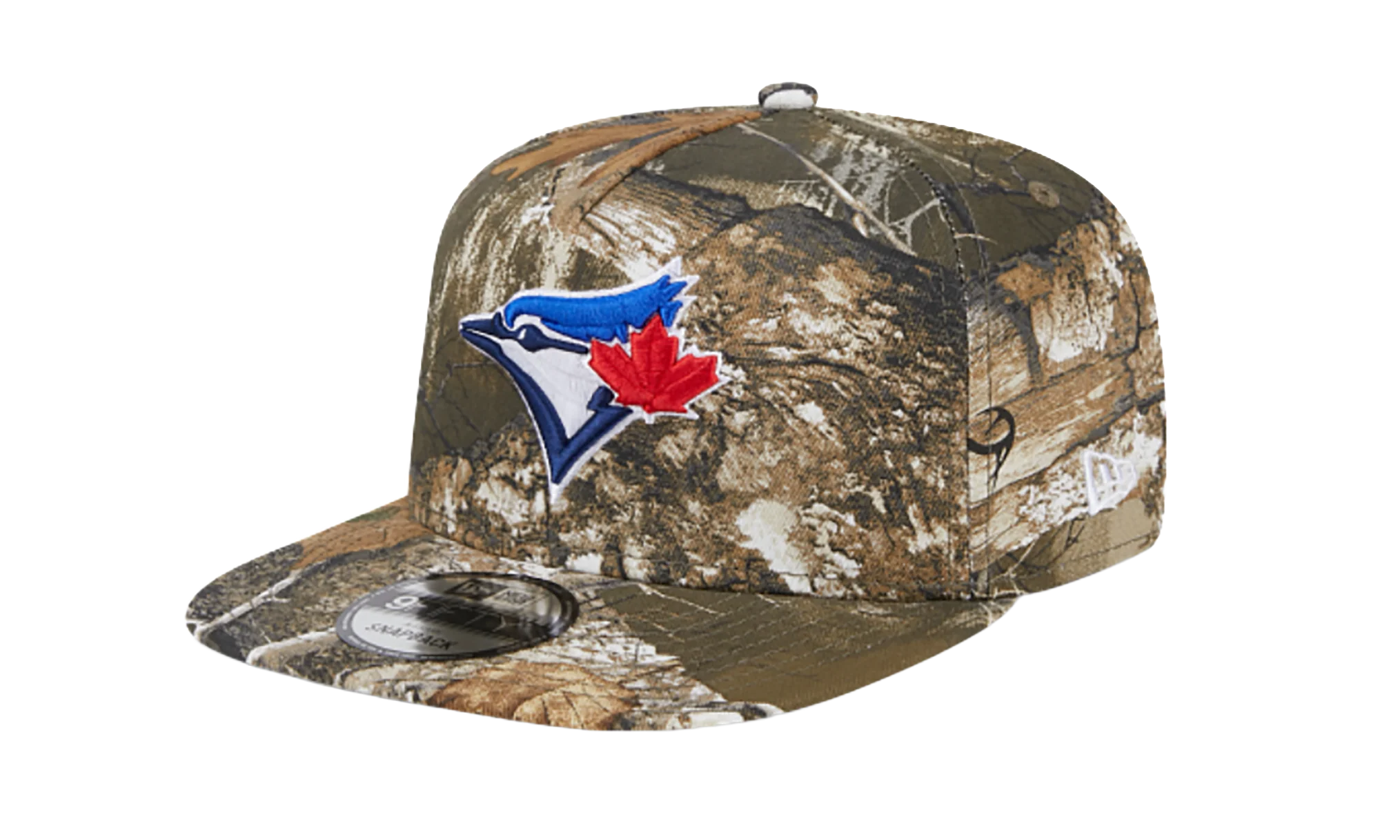 9FIFTY Toronto Blue Jays A Frame Snapback Hat "Real Tree" NE406