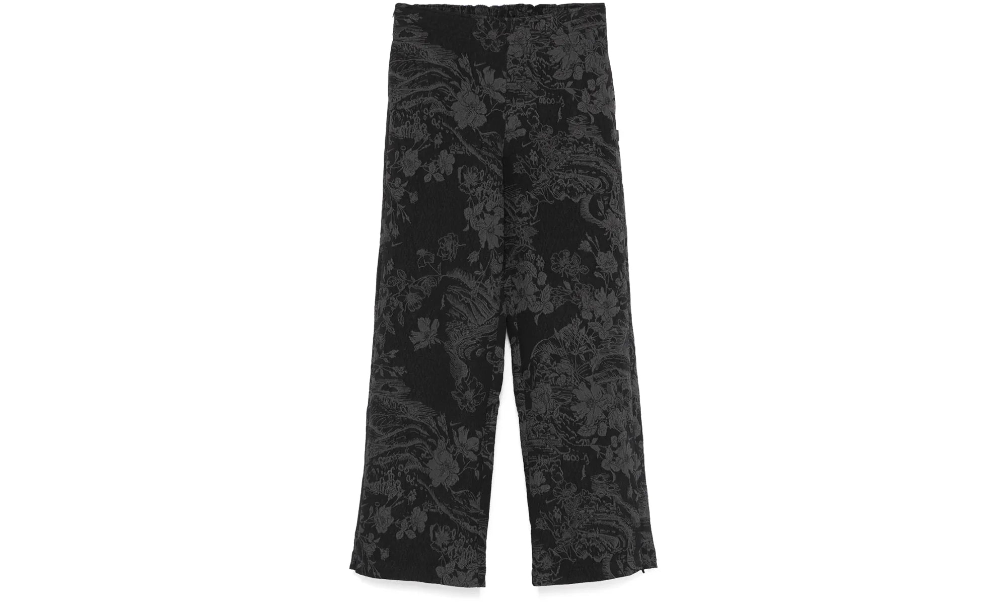 Sportswear Collection Mid-Rise Jacquard Tracksuit Bottoms WMNS "Black / Anthracite / Black" HF9588 010