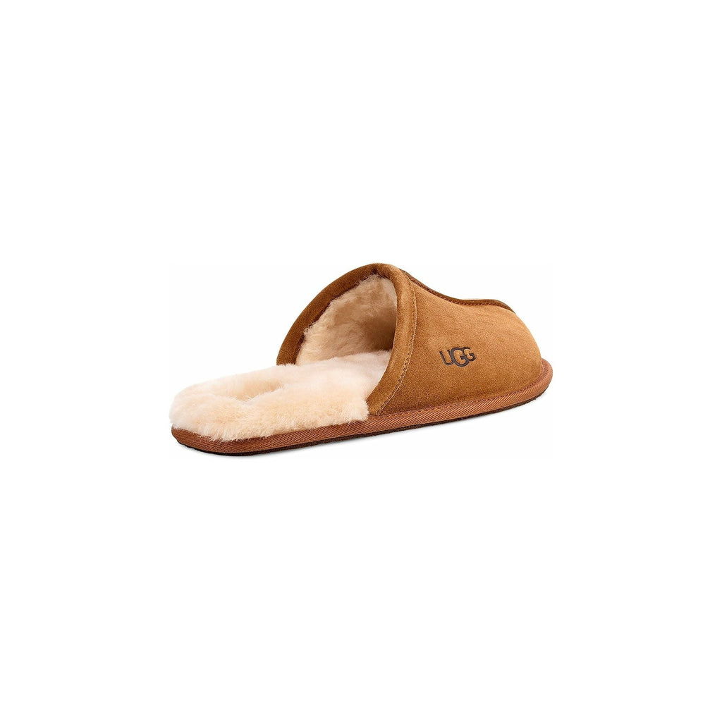 Men's Scuff Slipper in Chestnut