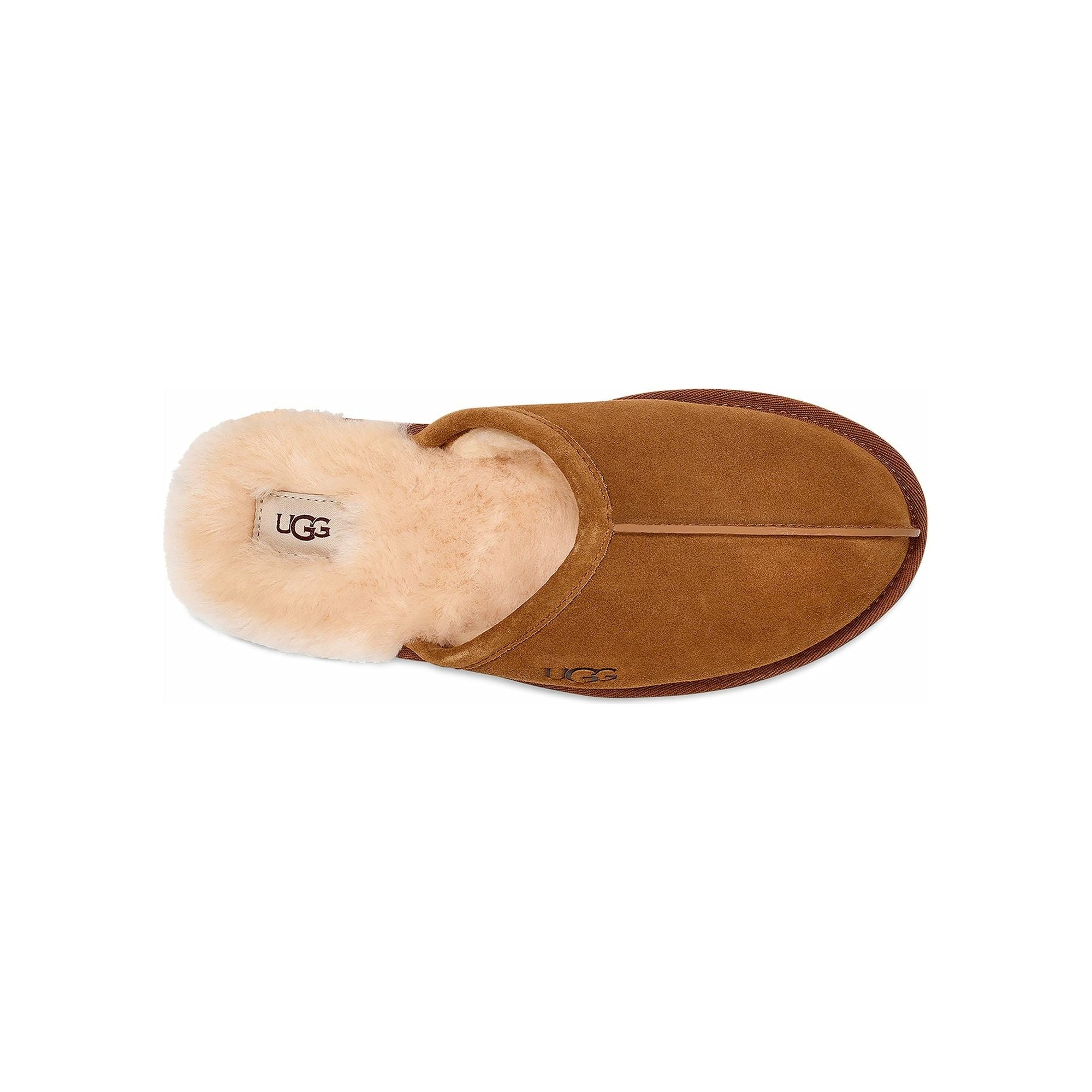 Men's Scuff Slipper in Chestnut