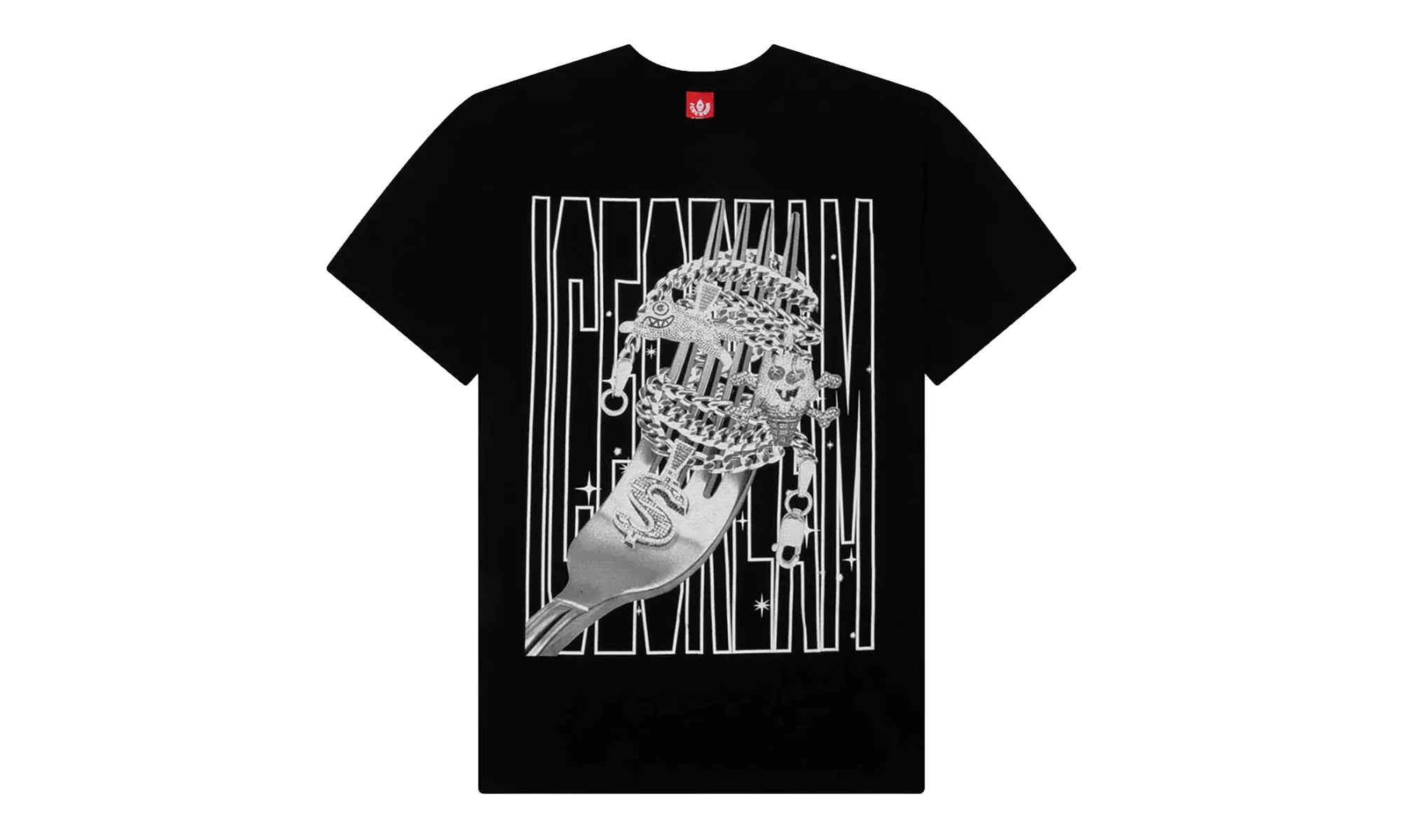 Pasta Short Sleeve Tee "Black" 451 8210 BLACK