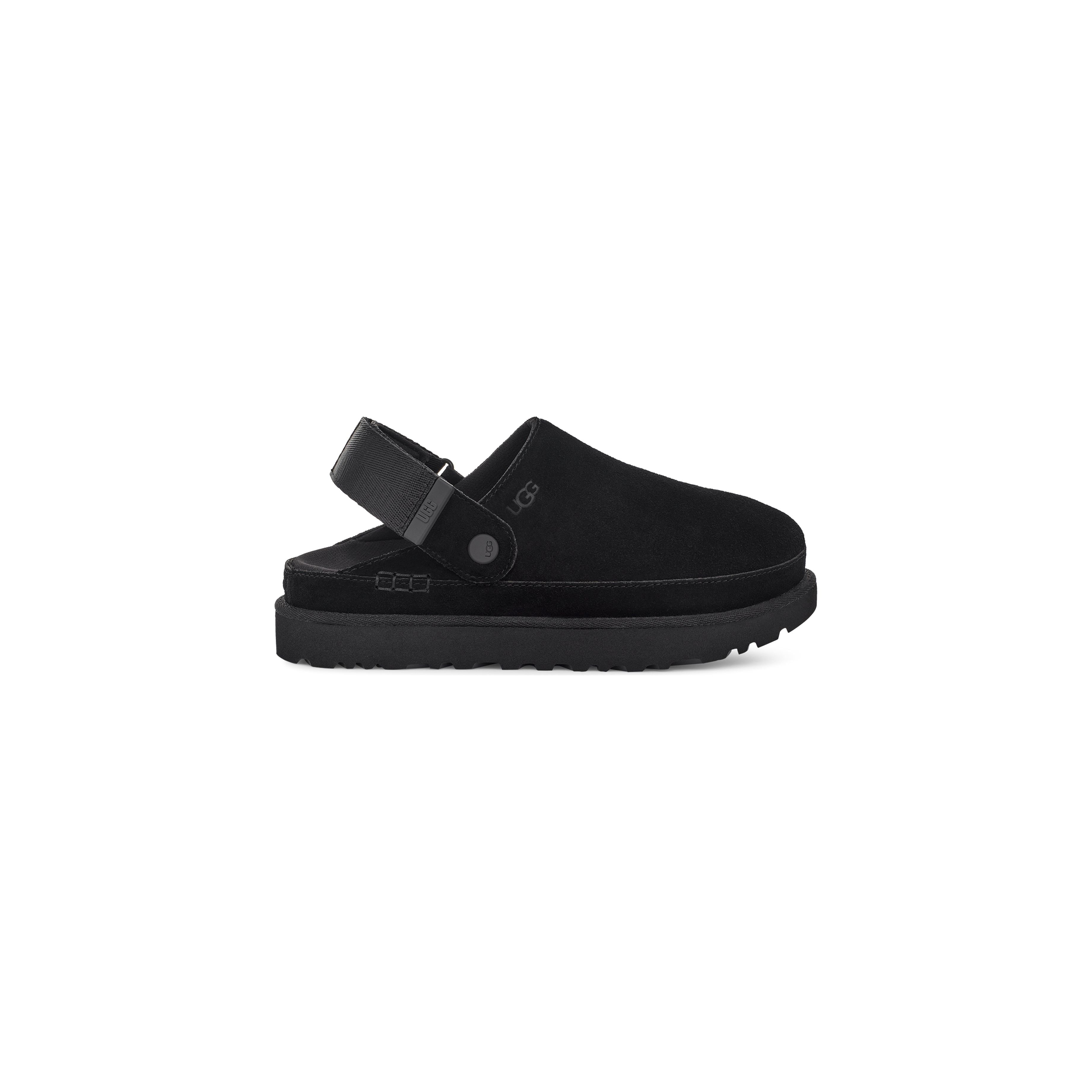 Women's Goldenstar Clog Platform in Black