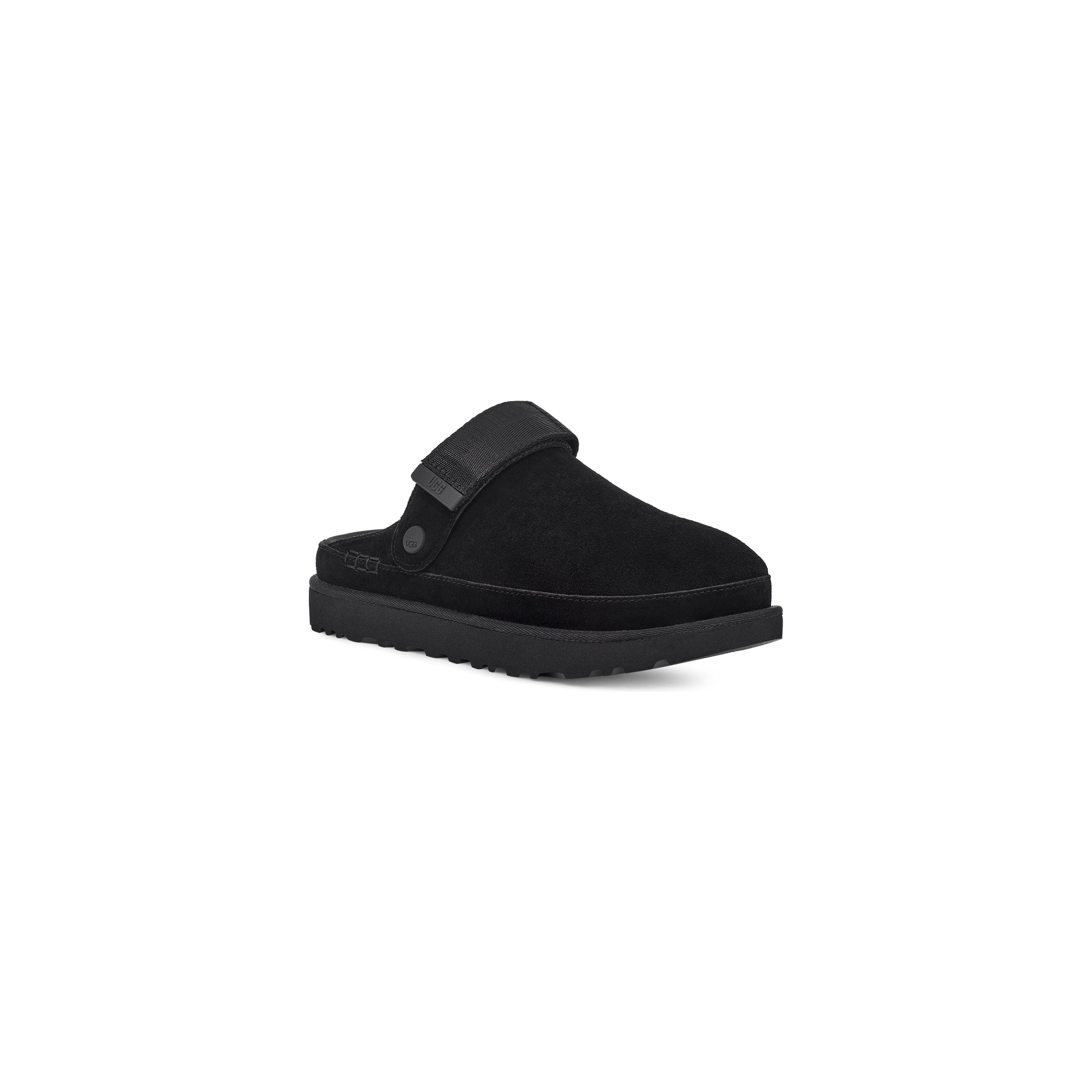 Women's Goldenstar Clog Platform in Black