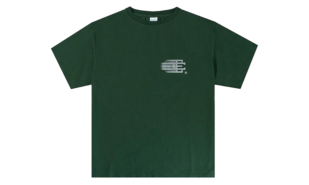EE BASIC T-SHIRT "FW24 - Dark Green/Reflective Grey" EE820