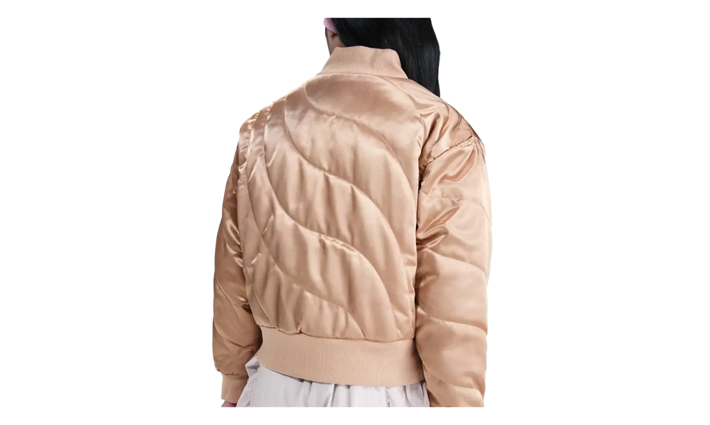 Kids’ Sportswear Bomber Jacket "Hemp / White" HQ9375 200