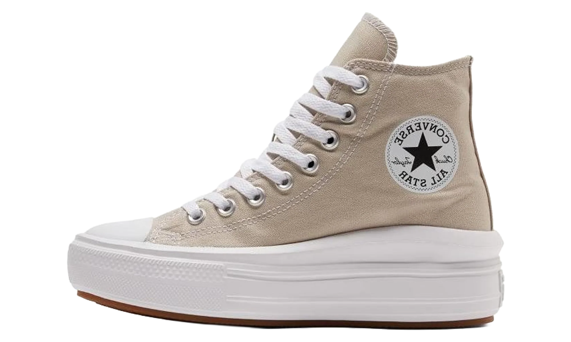 Chuck Taylor All Star Move Hi WMNS "Beach Stone" A04365C