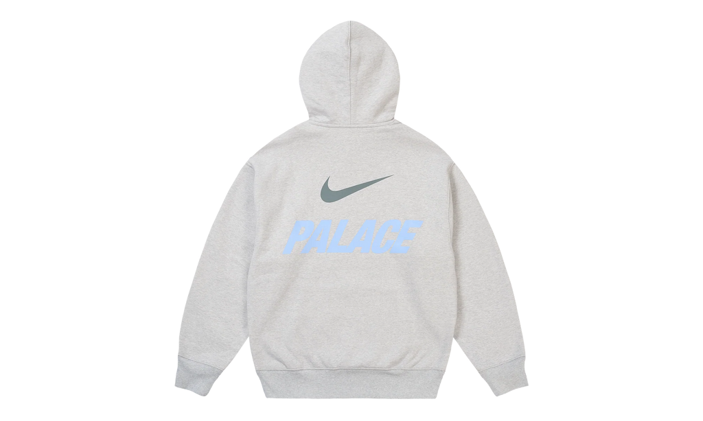Nike Font Swoosh Hoodie "Grey Marl" p0141