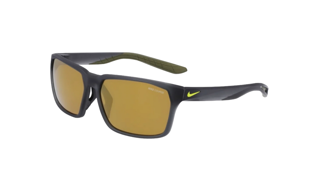 MAVERICK RGE M SUNGLASSES "ANTHRACITE / ATOMIC GREEN / Brown / Bronze Mirror" DC3295 060