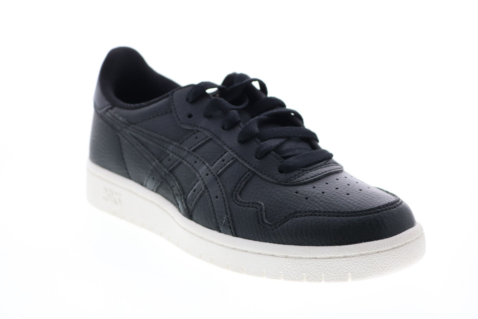 Asics Japan S 1192A125 Womens Black Leather Lace Up Lifestyle Sneakers Shoes