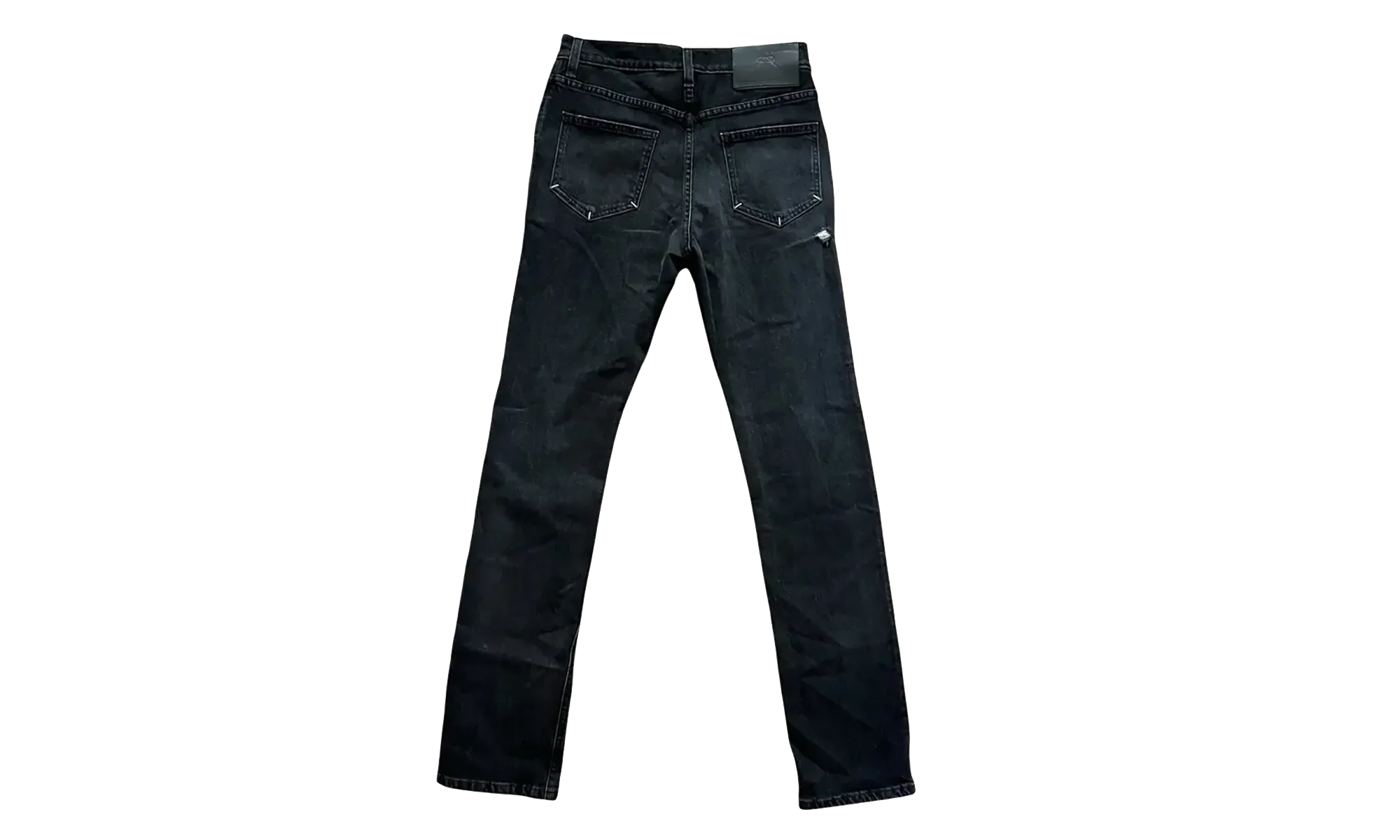Distressed Stretch Slim-Fit Jeans "Black Savanna" MH24D615 B1405BKSAV