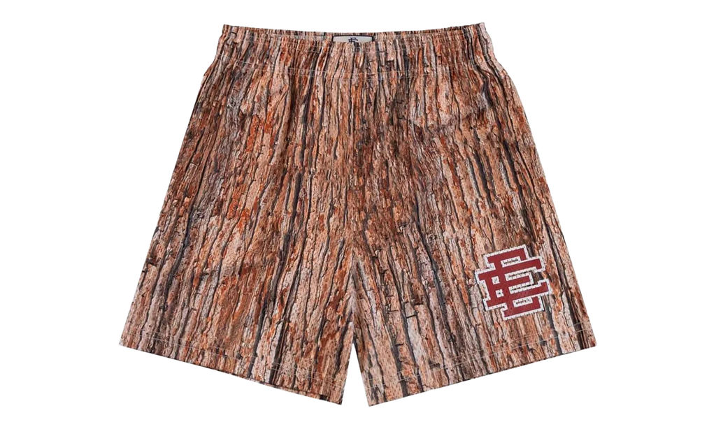 EE Basic Shorts "Brown Bark / Red" EE253