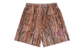 EE Basic Shorts "Brown Bark / Red" EE253