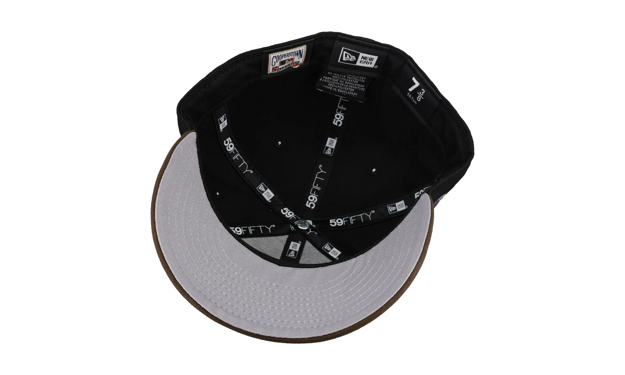 59FIFTY Houston Astros 45th Anniversary Fitted Hat "Black / Walnut / Purple" NE127