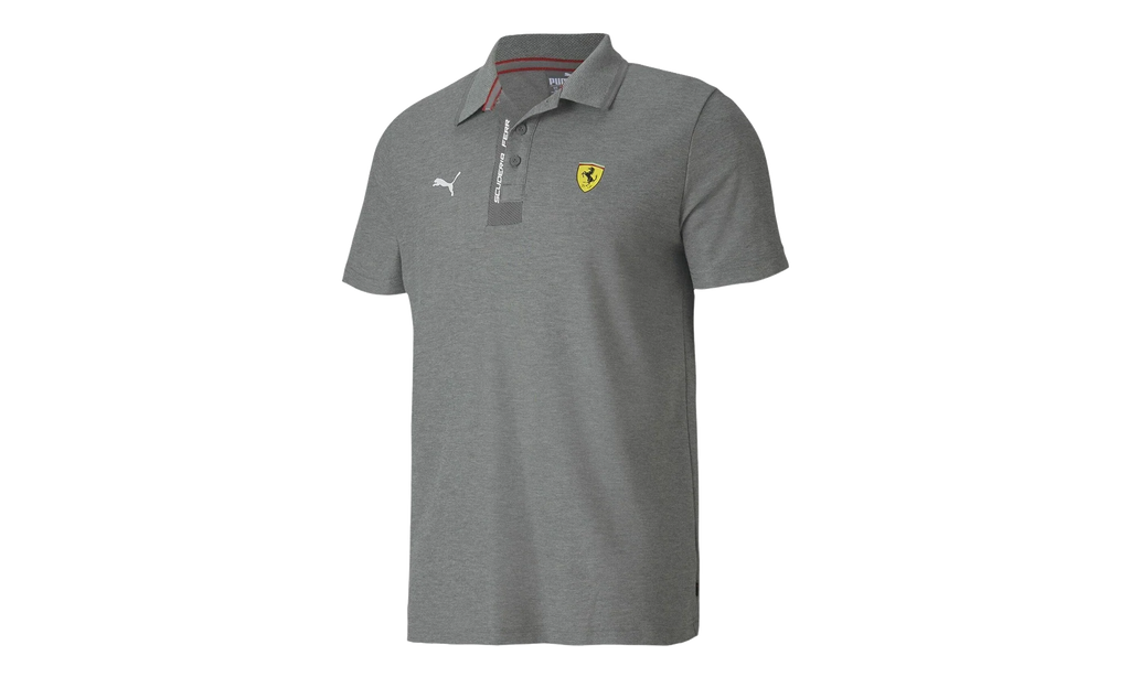 Scuderia Ferrari Polo "Medium Gray Heather" 596150 03