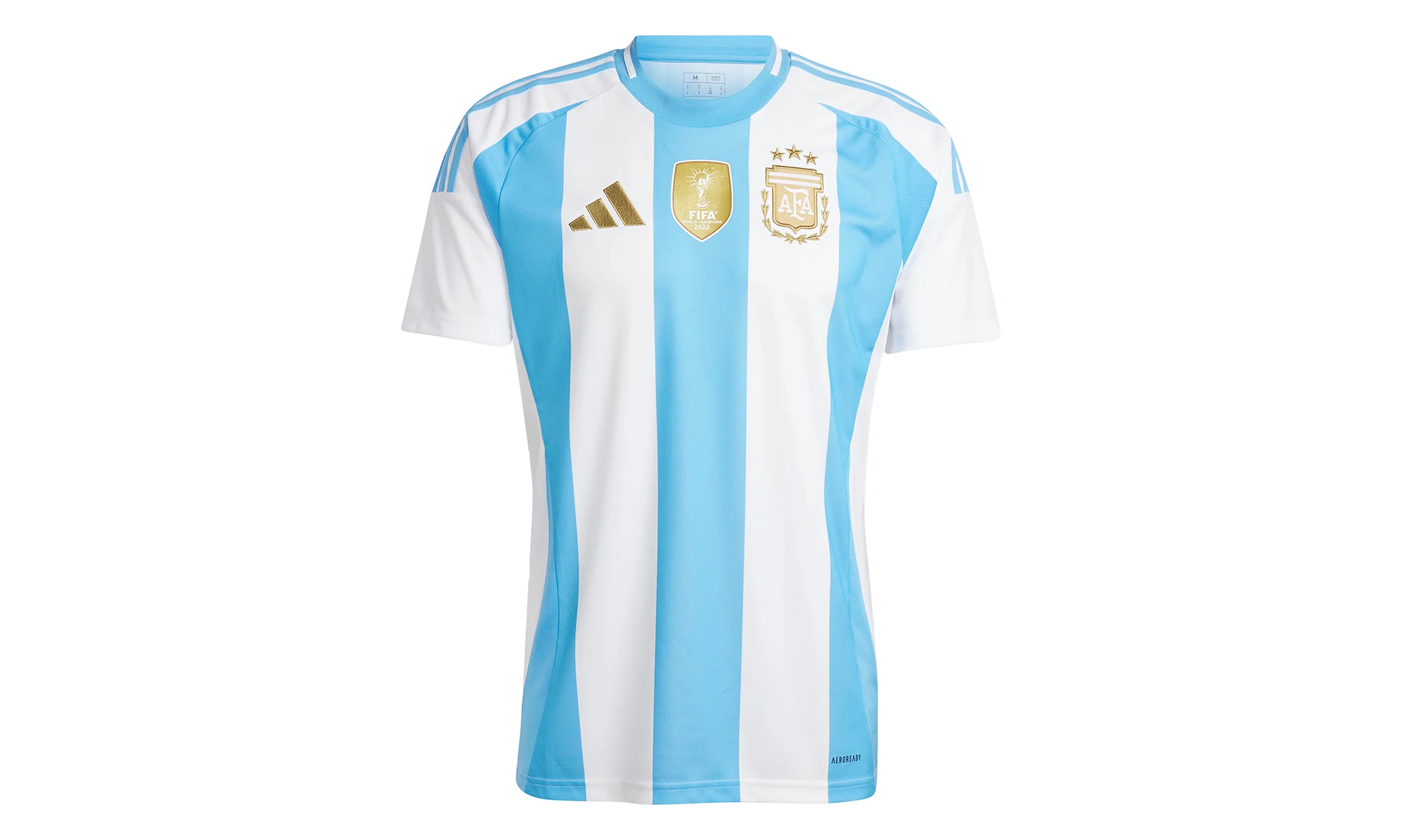 Argentina 24 Home Jersey "White / Blue Burst" IP8409