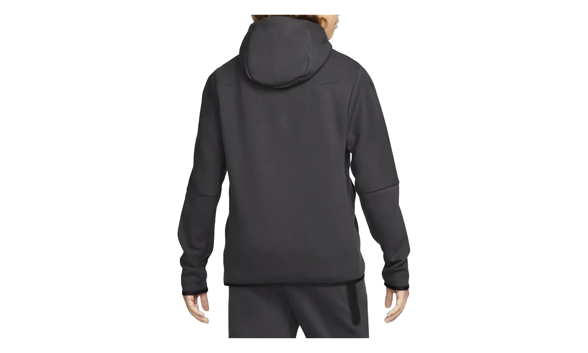 NSW Tech Fleece Graphic Pullover Hoodie "Grey / Grey" DX0577 060